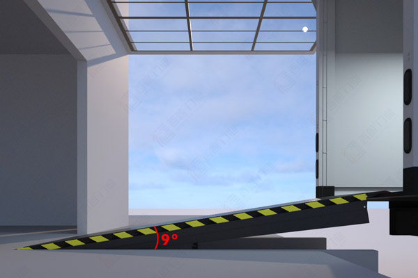 载重10吨的渡板式装卸货平台